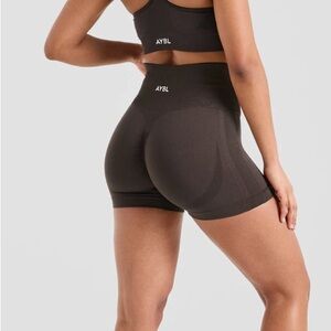 AYBL Women's Dark Brown Bike Shorts